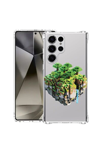 bestcase Θήκη για Samsung Galaxy S25 Ultra, Αντικραδασμική 1.5MM, Minecraft, ...