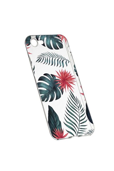 bestcase Husa de protectie, Flori tropicale, pentru Apple iPhone 7 / 8, rezis...