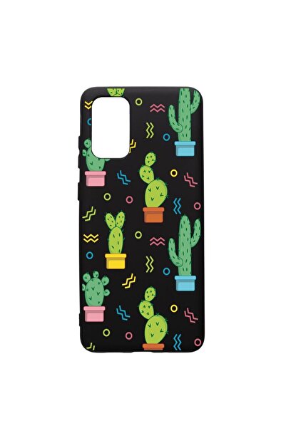 bestcase Θήκη σιλικόνης premium συμβατή με Samsung Galaxy A71, Κάκτος, με υφα...