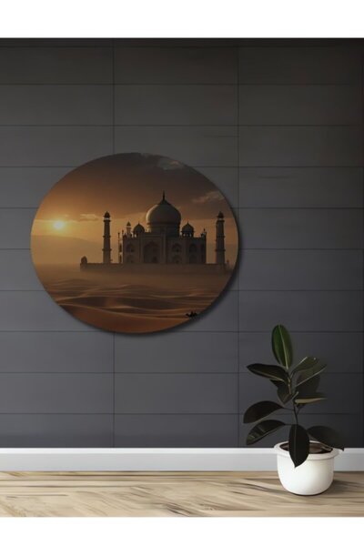 Teona Ahşap Ταζ Μαχάλ στο Μαγικό Φως του Σελήνη, Ταξίδι στην Έρημο, Ξύλινο Δι...