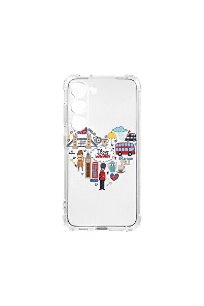 bestcase Αντικραδασμική Θήκη 1.5MM, Συμβατή με Samsung Galaxy S23 FE, Αγαπώ τ...