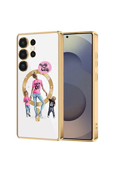 bestcase Πολυτελής Θήκη MagSafe, Συμβατή με Samsung Galaxy S24 Ultra, Μητέρα ...