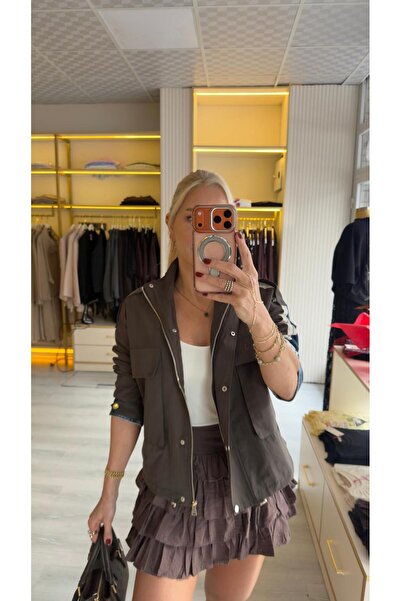 H&H COLLECTION KETEN DETAYLI DENİM MONT