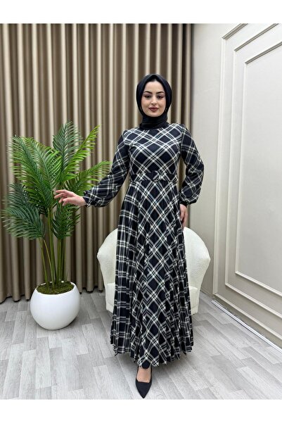 azeldembutik İrem Elbise Siyah