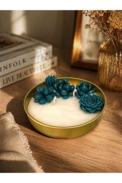 likya hediyelik Pinterest Mum Aranjmanı Dekoratif Sukulent Mum 10x10 Kokusuz