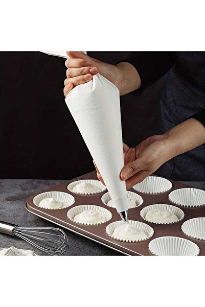 ÖZEN ENDÜSTRİYEL MUTFAK Silikomart Krema Torbası 34Cm Krema Şanti Ganaj Dolgu...