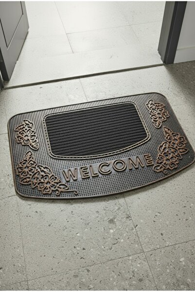 Başak Ev Tekstili Χοντρό Σκληρό Πλαστικό Πατάκι Εισόδου 70 x 40 εκ. - Απομακρ...