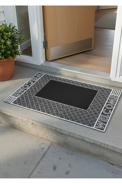 Başak Ev Tekstili Χοντρό Σκληρό Πλαστικό Πατάκι Εισόδου 70 x 40 εκ. - Απομακρ...