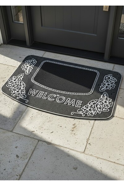 Başak Ev Tekstili Χοντρό Σκληρό Πλαστικό Πατάκι Εισόδου 70 x 40 εκ. - Απομακρ...