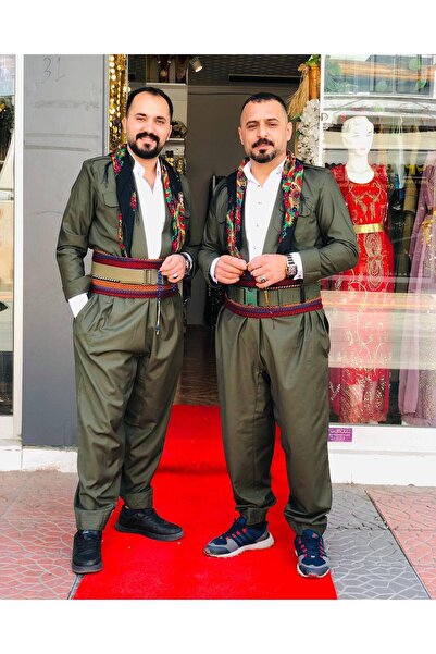 BAW COMPANY Ανδρικό Παραδοσιακό Φόρεμα με Μοτίβο Μποτάνι, Σετ Σαλβάρ, Παραδοσ...