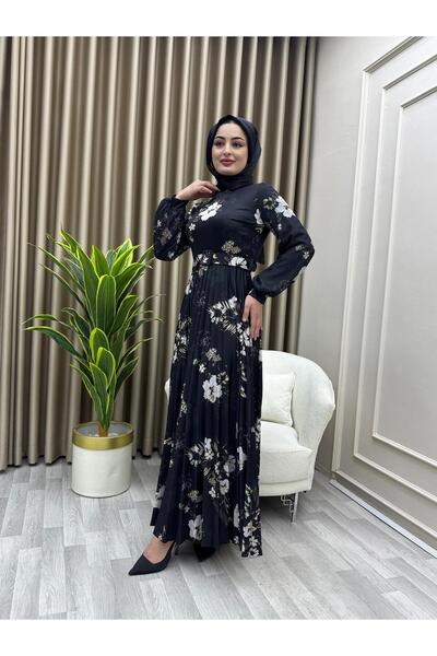 azeldembutik Gelincik Elbise Siyah