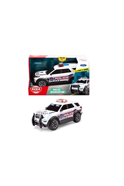 Dickie Toys Dickie Sesli ve Işıklı Ford Police Interceptor Aracı