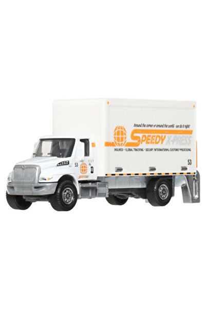 Matchbox Çalışma Donanımı Araçları Internatıonal Mv Box Truck JJP25