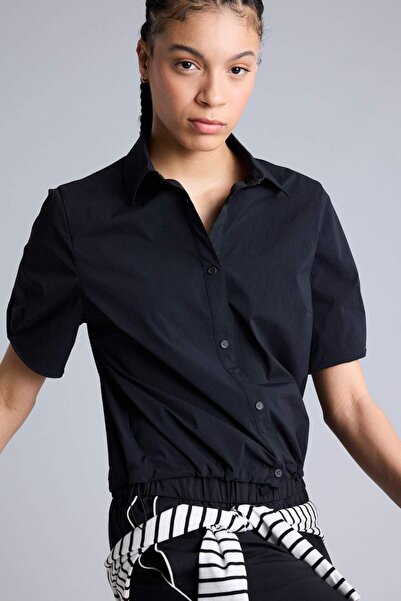 DeFacto Βασικό κοντομάνικο πουκάμισο H0249AX26SM