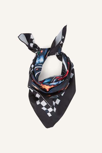 DeFacto Βαμβακερή μπαντάνα με σχέδια για αγόρια H4529A826SM