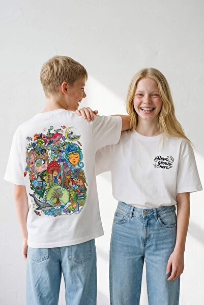 DeFacto Bahçeşehir College X Defacto Illustrated T-Shirt I1966A826Sm
