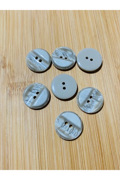 Lorin hobi Wavy Cardigan Vest Button 18 mm 5 Pieces Beige