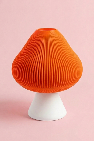 Feny Studio Dekoratif Mushroom Lamba Mantar Masa Lambası Abajur (Ampul ve Kab...