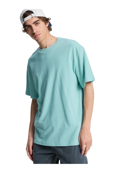 Quiksilver Ανδρικό μπλουζάκι μπλε Bayi Ss Eqykt04415-bga0