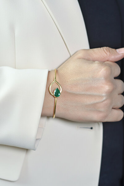 Design by Kadir Kadir Jewellery 22 Ayar Altın Kaplama El İşçiliği Zirkon Taşl...