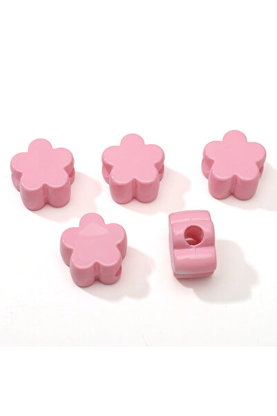 Choice10 Flower6 1pc 1/5Pcs Acrylic Large Hole Beads Star/Flower/Heart Beads ...