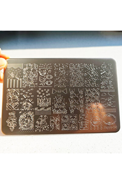 Choice10 HP-191 Cartoon Character Animal Stainless Steel Stamping Plate Templ...