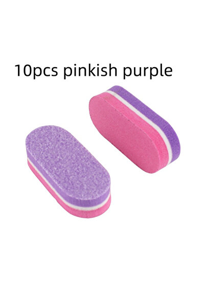 Choice6 10pcs pinkish purple 10/50/100pcs mix Nail Supplies Mini Nail Sponge ...