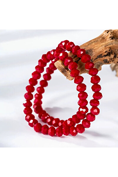 Choice26 Color 2 6mm Porcelain Crystal Glass Beads Strand Spacer Briolette Ro...