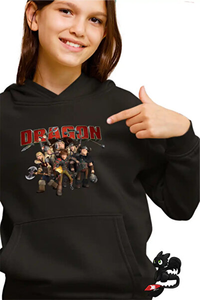 OEM Παιδικό Κοριτσίστικο Φούτερ Πώς να εκπαιδεύσετε το δράκο σας