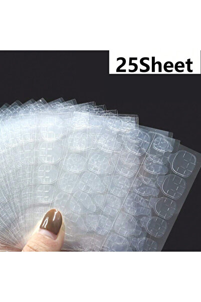 Choice 600pcs 25Sheet/600PCS Double Sided Glue Nail Sticker Adhesive Tabs Wat...