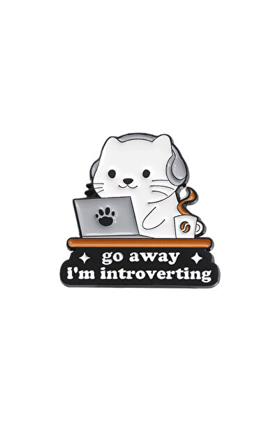 Choice6 QHXZ1359 Emotional Support Coworker Please Do Not Pet Enamel Pin Humo...