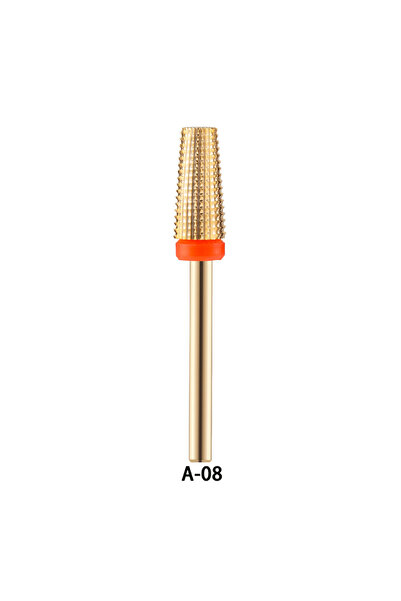 choice2 GOLD-A-08 قطعة واحدة من رأس حفر الأظافر المصنوع من كربيد التنجستن الذ...