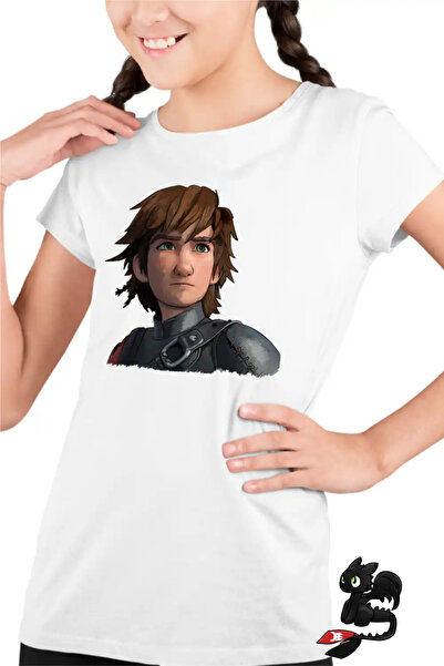 OEM Tricou Copii Fete Hiccup Viking Dragon Rider How to train your dragon