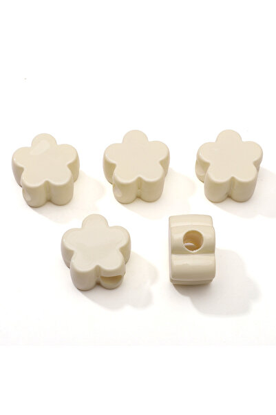 Choice14 Flower2 1pc 1/5Pcs Acrylic Large Hole Beads Star/Flower/Heart Beads ...