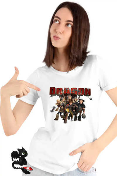 OEM Γυναικείο μπλουζάκι Πώς να εκπαιδεύσετε το δράκο σας