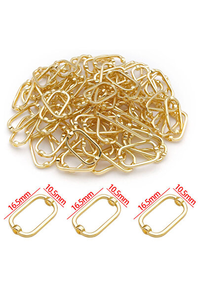 Choice1 10.5x16.5mm Color 2 5pcs 18K Real Gold Plated Brass Rectangle Frame B...