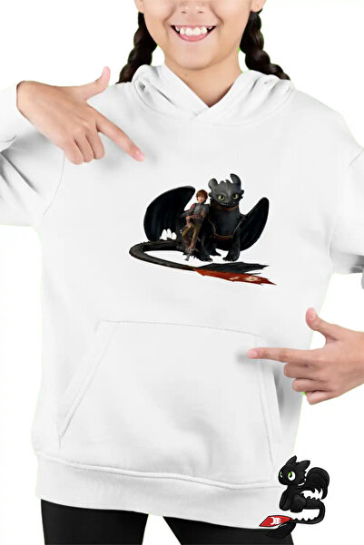 OEM Παιδικό Φούτερ Κοριτσιών Hiccup Αδόντινος Πώς να εκπαιδεύσετε το δράκο σας