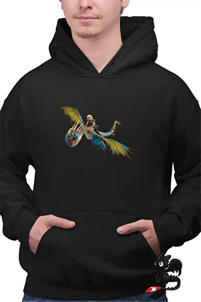 OEM Ανδρικό Φούτερ με κουκούλα Δράκος Άστριντ Πώς να εκπαιδεύσετε τον δράκο σας