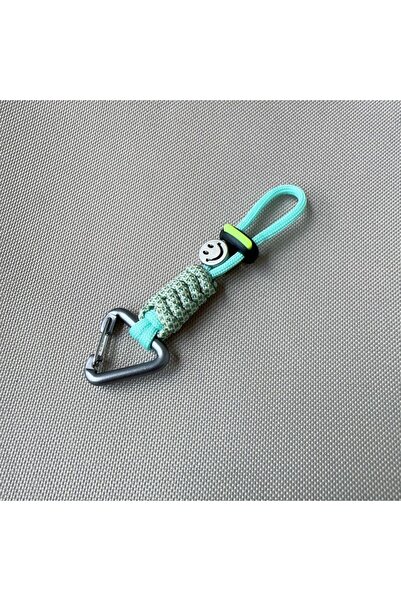 Choice4 blue Aluminum Alloy Lanyard Key Chain Hiking Buckle Outdoor Water Cup...