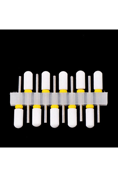 Choice27 TC25-10PCS 10 قطع من رؤوس أداة حفر الأظافر الخزفية مقاس 3/32، احتراف...