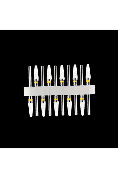 Choice12 TC11-10PCS 10 Pcs 3/32 Ceramic Nail Drill Bits, Professional & Durab...