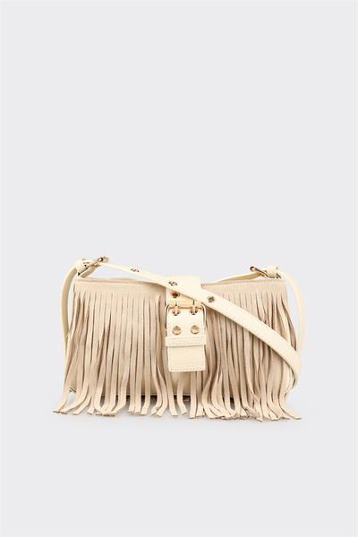 Elle Shoes Bej Kadın Küçük Çapraz Çanta