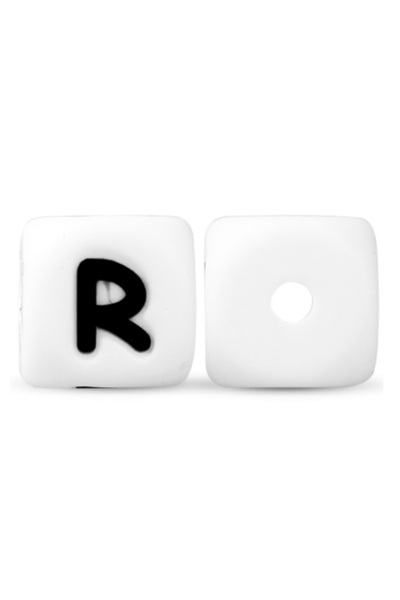 Choice29 10pcs 10mm R Sunrony 10-50pcs 10MM Silicone Square English Alphabet ...