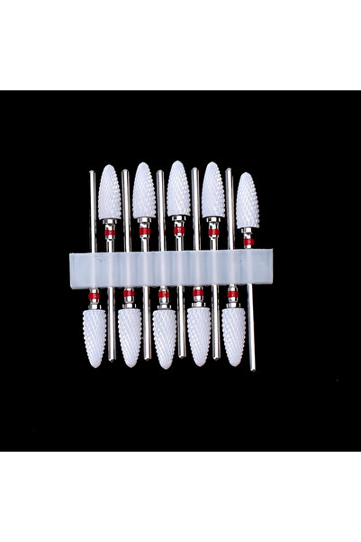 Choice30 TC4-10PCS 10 قطع من رؤوس حفر الأظافر الخزفية مقاس 3/32، احترافية ومت...
