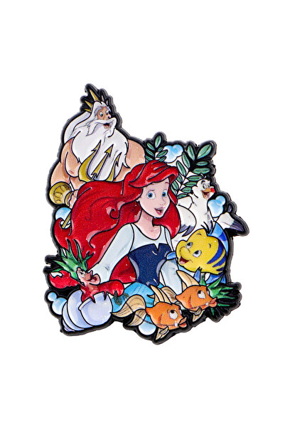 Choice11 9 Pretty Girl Enamel Pin Cute Cartoon Fish Brooch For Coat Women's B...