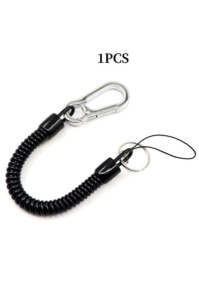 Choice Silvery Anti Loss Spring Coil Belt Safety Rope Extendable Elastic Wris...