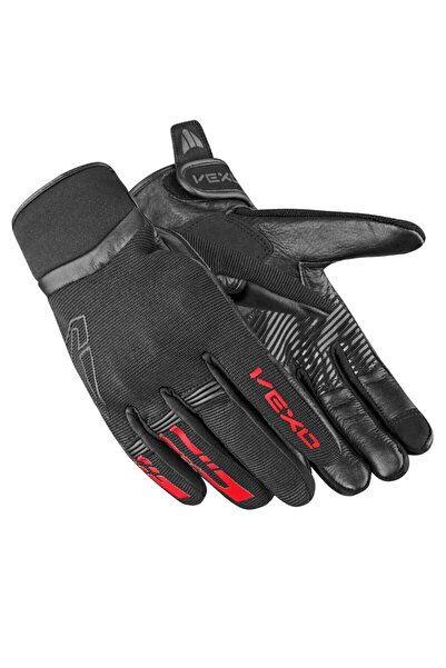 Vexo Aero Plus Siyah-Kırmızı Motosiklet Eidiveni