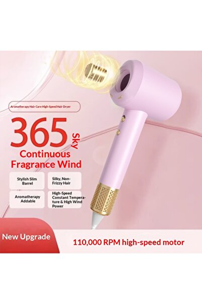 OrienCare 110,000 RPM High-Speed Ionic Hair Dryer with Aromatherapy