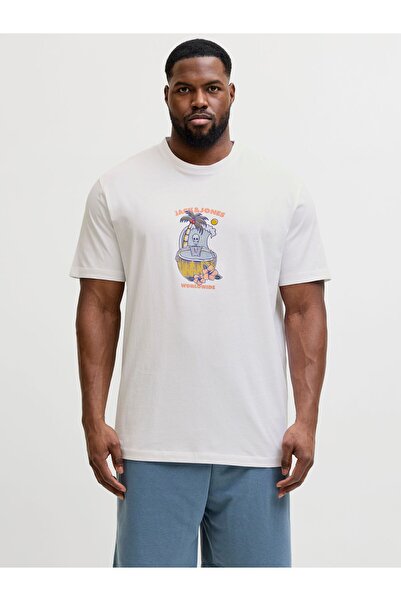 Jack & Jones Plus Μπλουζάκι Μεγάλου Μεγέθους