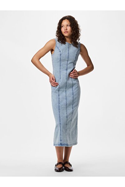 PIECES Maxikleid PCFRANNA JEANS